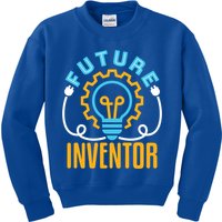 Future Inventor Inventing Innovator Creator Lightbulb Meaningful Gift Kids Sweatshirt