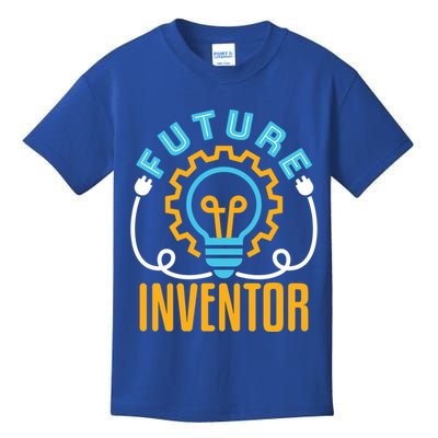 Future Inventor Inventing Innovator Creator Lightbulb Meaningful Gift Kids T-Shirt