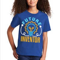 Future Inventor Inventing Innovator Creator Lightbulb Meaningful Gift Kids T-Shirt