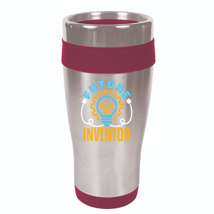 Future Inventor Inventing Innovator Creator Lightbulb Meaningful Gift 16oz Travel Tumbler