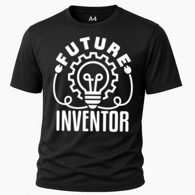 Future Inventor Inventing Innovator Creator Lightbulb Great Gift Performance Shirt