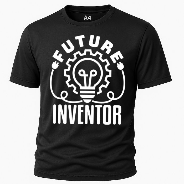 Future Inventor Inventing Innovator Creator Lightbulb Great Gift Performance Shirt