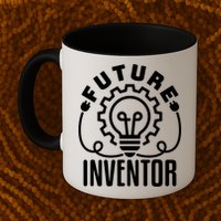 Future Inventor Inventing Innovator Creator Lightbulb Great Gift Mug