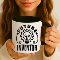 Future Inventor Inventing Innovator Creator Lightbulb Great Gift Mug