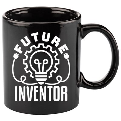 Future Inventor Inventing Innovator Creator Lightbulb Great Gift 11oz C Handle Ceramic Mug