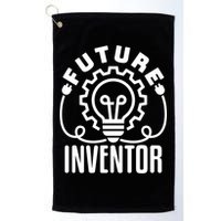 Future Inventor Inventing Innovator Creator Lightbulb Great Gift Golf Towel