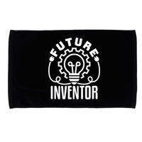 Future Inventor Inventing Innovator Creator Lightbulb Great Gift Microfiber Hand Towel