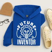 Future Inventor Inventing Innovator Creator Lightbulb Great Gift Hoodie