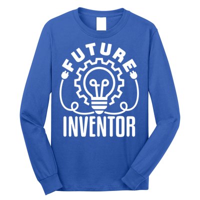 Future Inventor Inventing Innovator Creator Lightbulb Great Gift Long Sleeve Shirt