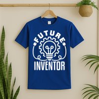 Future Inventor Inventing Innovator Creator Lightbulb Great Gift T-Shirt