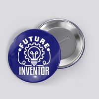 Future Inventor Inventing Innovator Creator Lightbulb Great Gift Button