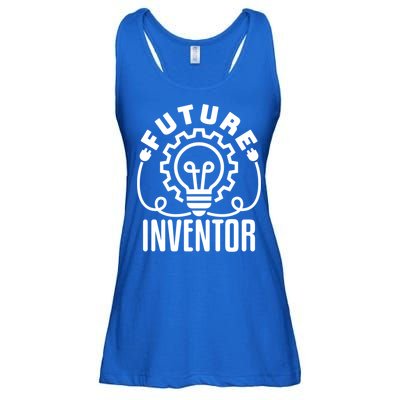 Future Inventor Inventing Innovator Creator Lightbulb Great Gift Ladies Essential Flowy Tank