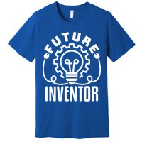 Future Inventor Inventing Innovator Creator Lightbulb Great Gift Premium T-Shirt