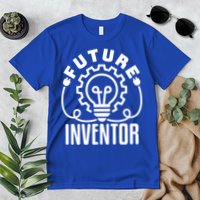 Future Inventor Inventing Innovator Creator Lightbulb Great Gift Premium T-Shirt
