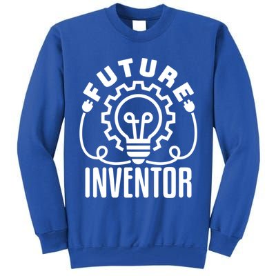 Future Inventor Inventing Innovator Creator Lightbulb Great Gift Tall Sweatshirt