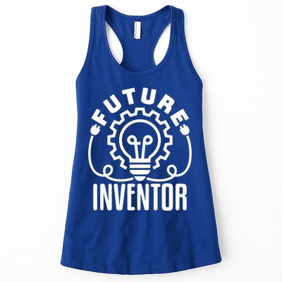 Future Inventor Inventing Innovator Creator Lightbulb Great Gift Womens Tank Top