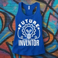 Future Inventor Inventing Innovator Creator Lightbulb Great Gift Womens Tank Top