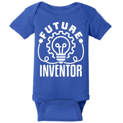 Future Inventor Inventing Innovator Creator Lightbulb Great Gift Baby Bodysuit