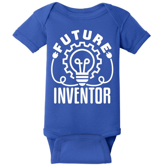 Future Inventor Inventing Innovator Creator Lightbulb Great Gift Baby Bodysuit