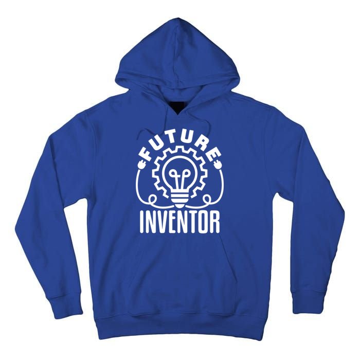 Future Inventor Inventing Innovator Creator Lightbulb Great Gift Tall Hoodie