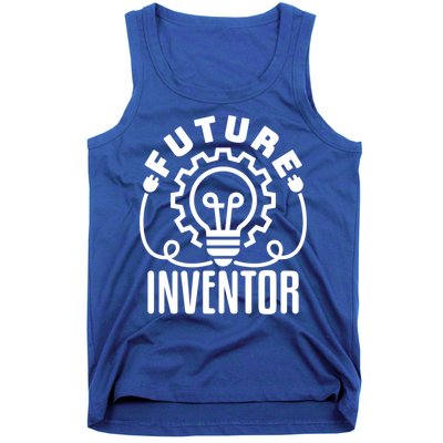 Future Inventor Inventing Innovator Creator Lightbulb Great Gift Tank Top