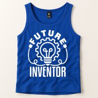 Future Inventor Inventing Innovator Creator Lightbulb Great Gift Tank Top