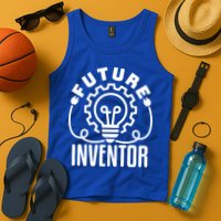 Future Inventor Inventing Innovator Creator Lightbulb Great Gift Tank Top