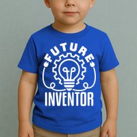 Future Inventor Inventing Innovator Creator Lightbulb Great Gift Toddler T-Shirt