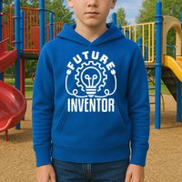 Future Inventor Inventing Innovator Creator Lightbulb Great Gift Kids Hoodie