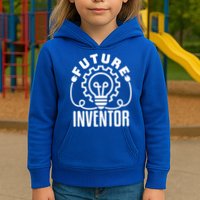Future Inventor Inventing Innovator Creator Lightbulb Great Gift Kids Hoodie