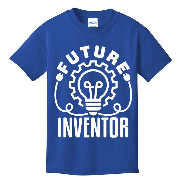 Future Inventor Inventing Innovator Creator Lightbulb Great Gift Kids T-Shirt