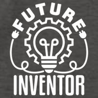 Future Inventor Inventing Innovator Creator Lightbulb Great Gift Vector Backpack