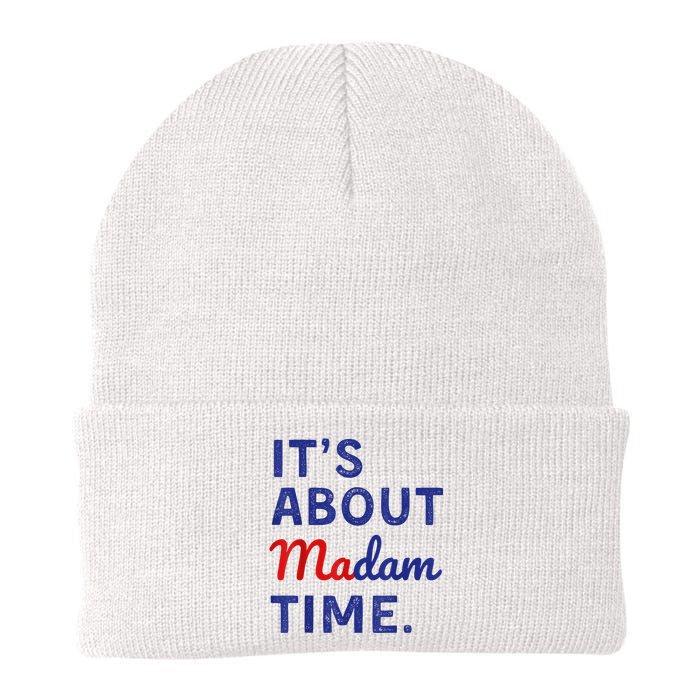 Funny ItS Is About Madam Time Knit Cap Winter Beanie