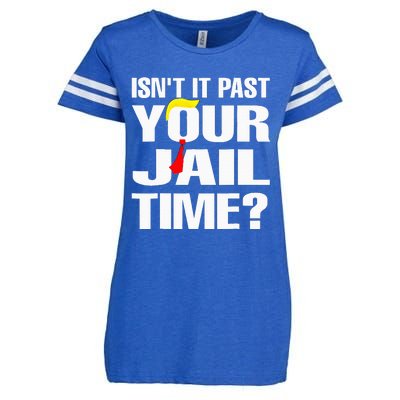 Funny Isnt It Past Your Jail Time Enza Ladies Jersey Football T-Shirt