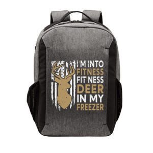 Funny I'm Into Fitness Fit'Ness Deer In My Freezer Deer Vector Backpack