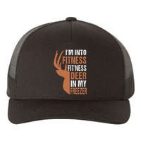 Funny IM Into Fitness FitNess Deer In My Freezer Yupoong Adult 5-Panel Trucker Hat