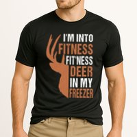 Funny IM Into Fitness FitNess Deer In My Freezer Cooling Performance Crew T-Shirt