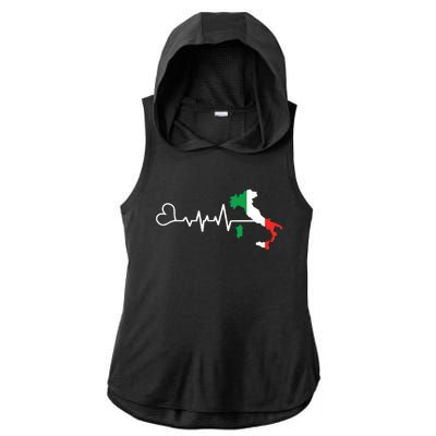 Funny Italy Italian Italia Shirts Gift For Italian Ladies PosiCharge Tri-Blend Wicking Draft Hoodie Tank