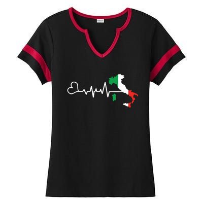 Funny Italy Italian Italia Shirts Gift For Italian Ladies Halftime Notch Neck Tee