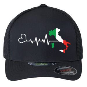 Funny Italy Italian Italia Shirts Gift For Italian Flexfit Unipanel Trucker Cap