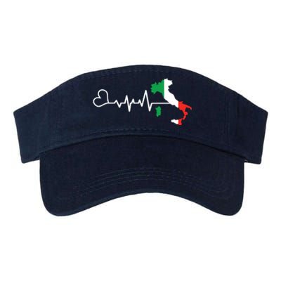 Funny Italy Italian Italia Shirts Gift For Italian Valucap Bio-Washed Visor