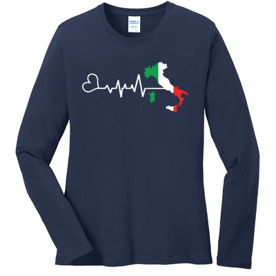 Funny Italy Italian Italia Shirts Gift For Italian Ladies Long Sleeve Shirt