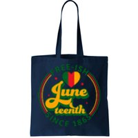 Free Ish Juneteenth Since 1865 Afro America Tote Bag