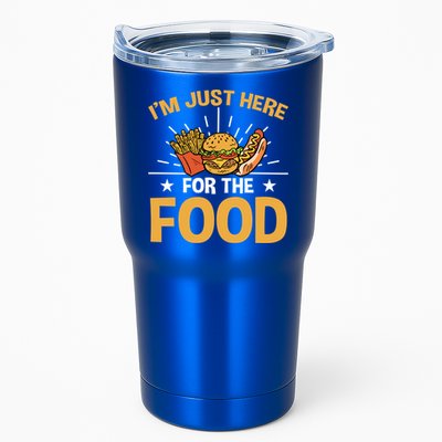 Food Im Just Here For The Food Gift Tumbler