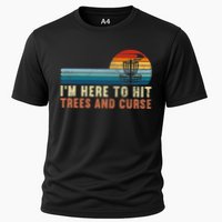 Frolf I'm Just Here To Hit Trees And Curse Frisbee Disc Golf Performance Shirt
