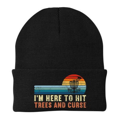 Frolf I'm Just Here To Hit Trees And Curse Frisbee Disc Golf Beanie