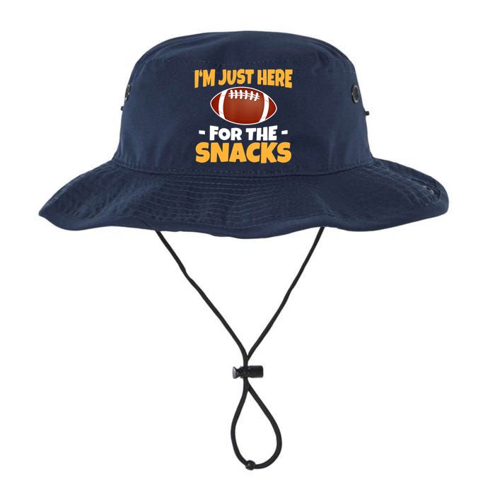 Funny I'm Just Here For The Snacks Football Legacy Cool Fit Booney Bucket Hat