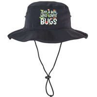 Funny Insect Just A Boy Who Loves Bug Bucket Hat