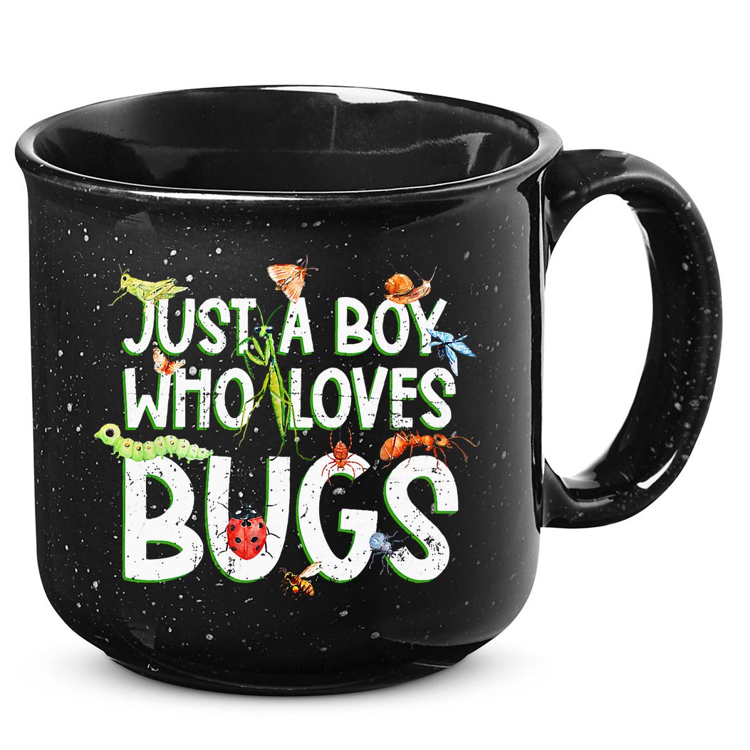 Funny Insect Just A Boy Who Loves Bug 15oz Campfire Ceramic Mug