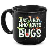Funny Insect Just A Boy Who Loves Bug 15oz Campfire Ceramic Mug